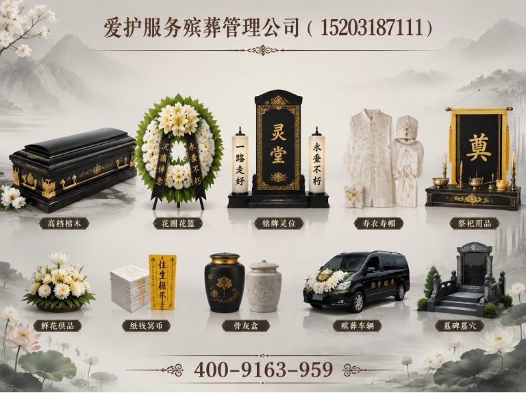 金山区丧葬用品展示图